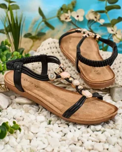 Sale Damskie sandały Wian Sandały Płaskie