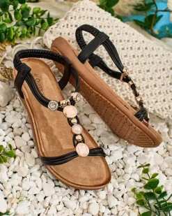 Sale Damskie sandały Wian Sandały Płaskie