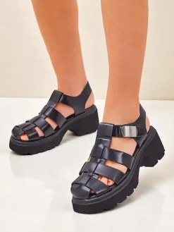 Best Damskie sandały w stylu rzymianek Bratz Sandały Płaskie