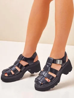 Best Damskie sandały w stylu rzymianek Bratz Sandały Płaskie