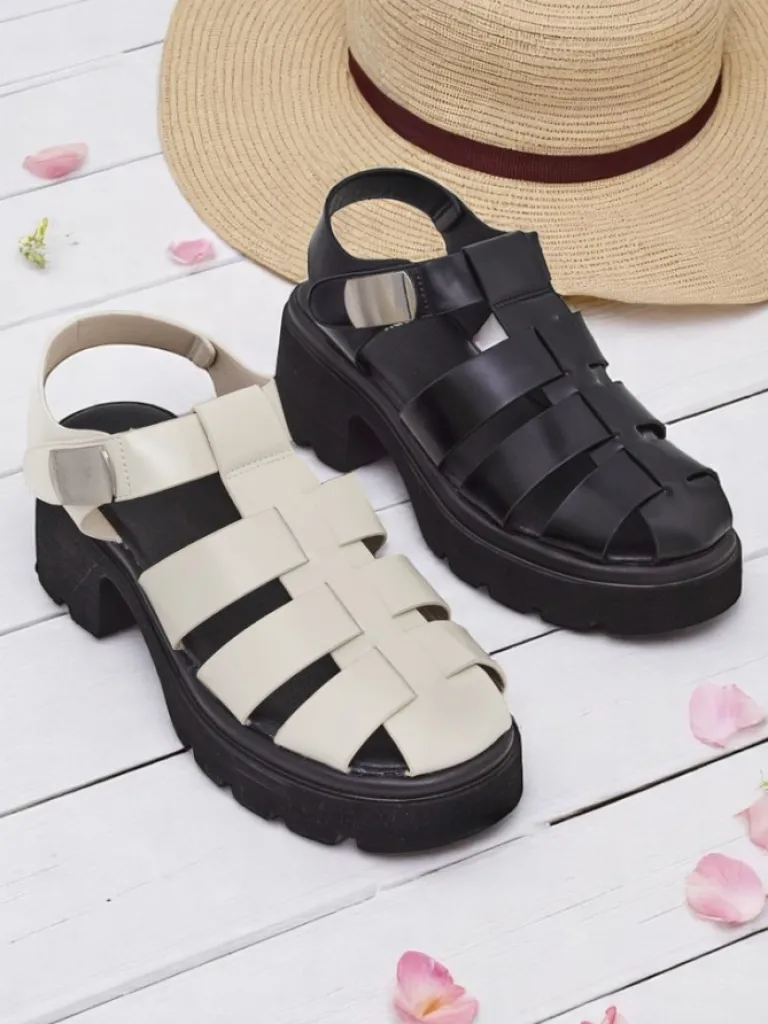 Best Damskie sandały w stylu rzymianek Bratz Sandały Płaskie