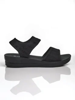 Outlet Damskie sandały na grubszej podeszwie Viva Flex Sandały Płaskie