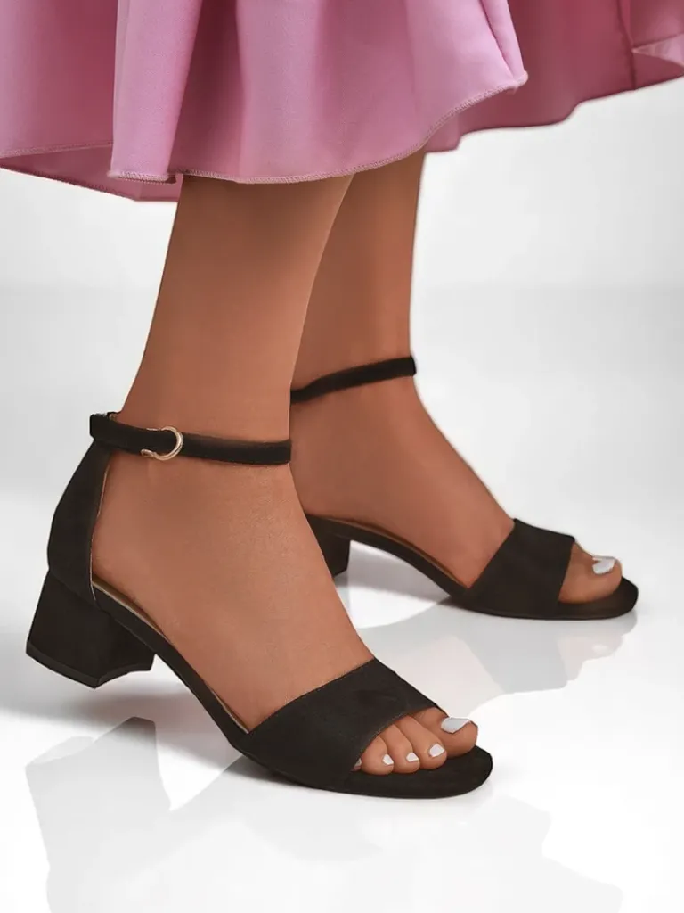 Online Damskie sandały na niskim obcasie SoftHeels Sandały Na Słupku