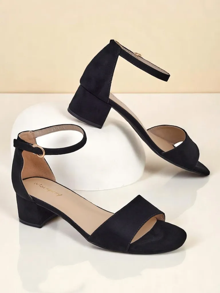 Online Damskie sandały na niskim obcasie SoftHeels Sandały Na Słupku