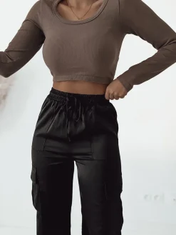 Outlet Damskie spodnie typu bojówki Spodnie Cargo