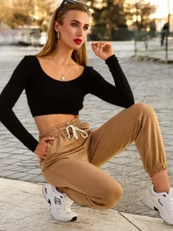 Outlet Damskie spodnie dresowe Spodnie Dresowe