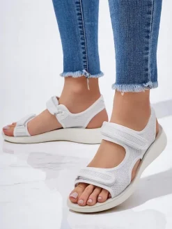 Best Damskie sportowe sandały Gosmiles Sandały Płaskie