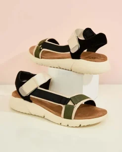 Online Damskie sportowe sandały Gusilna Sandały Płaskie