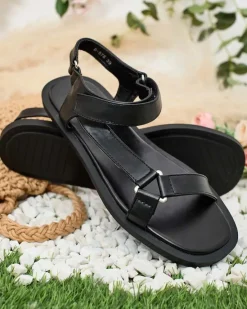 New Damskie sportowe sandały Gesset Sandały Płaskie