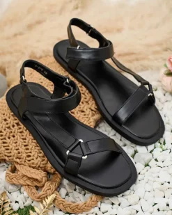 New Damskie sportowe sandały Gesset Sandały Płaskie