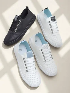 Sale Damskie tenisówki z cyrkoniami Cytorrie Trampki