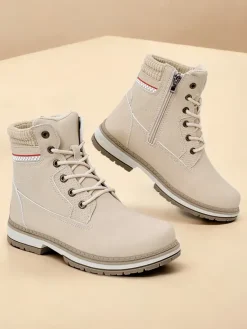 Online Damskie trapery Miszuz Trapery|Botki Sznurowane