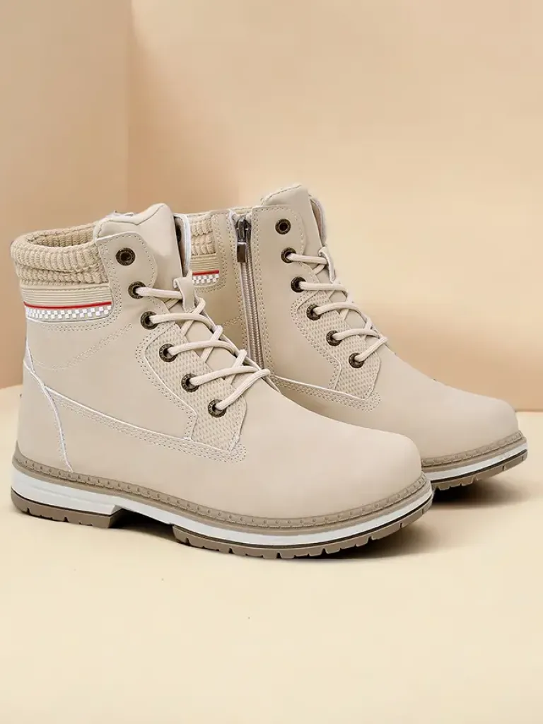 Online Damskie trapery Miszuz Trapery|Botki Sznurowane