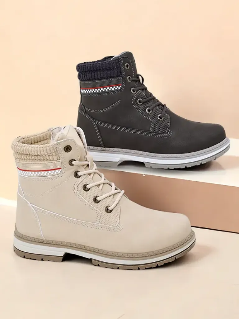 Online Damskie trapery Miszuz Trapery|Botki Sznurowane