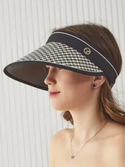 Outlet Daszek Przeciwsłoneczny Sunprint Visor Damskie Czapki I Kapelusze