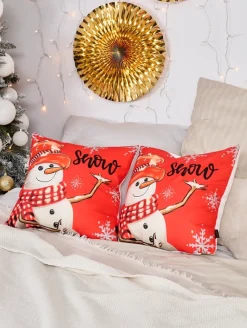 Clearance Dekoracyjna świąteczna poszewka na poduszkę Poduszki I Poszewki