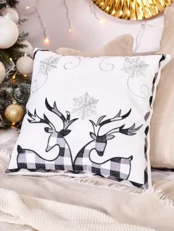 Clearance Dekoracyjna świąteczna poszewka na poduszkę Poduszki I Poszewki