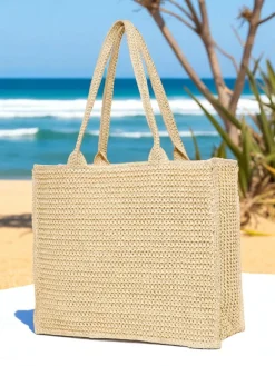 Hot Duża słomiana torebka damska Ariadne Raffia Damskie Wiklinowe I Słomiane