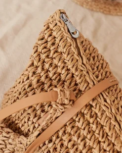 Duża słomiana torebka damska Damskie Wiklinowe I Słomiane