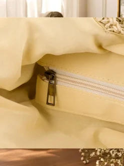 Clearance Duża słomiana torebka damska Sunny Straw Damskie Wiklinowe I Słomiane