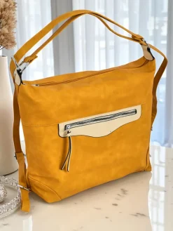 Online Duża torebka damska eko skórzana shopper Elara Monroe Damskie Torebki Shoppers