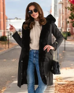 Best Długa kurtka damska Kurtki / Marynarki / Płaszcze