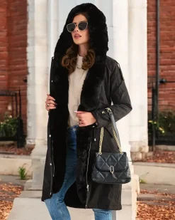 Best Długa kurtka damska Kurtki / Marynarki / Płaszcze