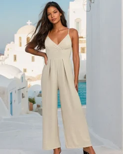 Discount Długi kombinezon damski Kombinezony