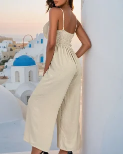 Discount Długi kombinezon damski Kombinezony