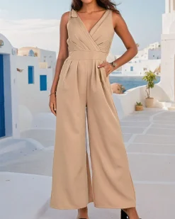 Discount Długi kombinezon damski Kombinezony