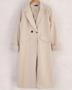 Best Długi płaszcz damski Kurtki / Marynarki / Płaszcze