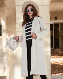 Best Długi płaszcz damski Kurtki / Marynarki / Płaszcze