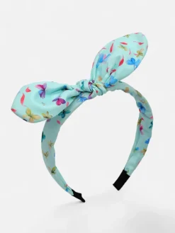 Best Dziecięca opaska do włosów z kokardką z printem Damskie Akcesoria Do Włosów