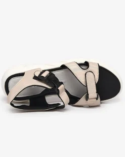 Hot Dziecięce błyszczące sandały w kolorze m Leepe Dziewczęce