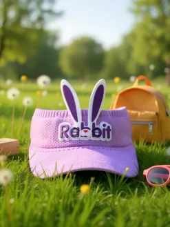 Best Dziecięcy daszek Przeciwsłoneczny Rabbit Ears Czapki