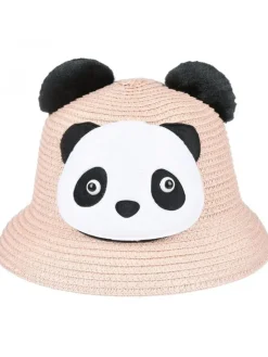 Sale Dziecięcy Kapelusz Słomkowy Panda Czapki