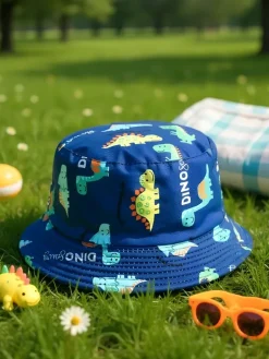 New Dziecięcy Kapelusz typu Bucket Color Bucket Czapki