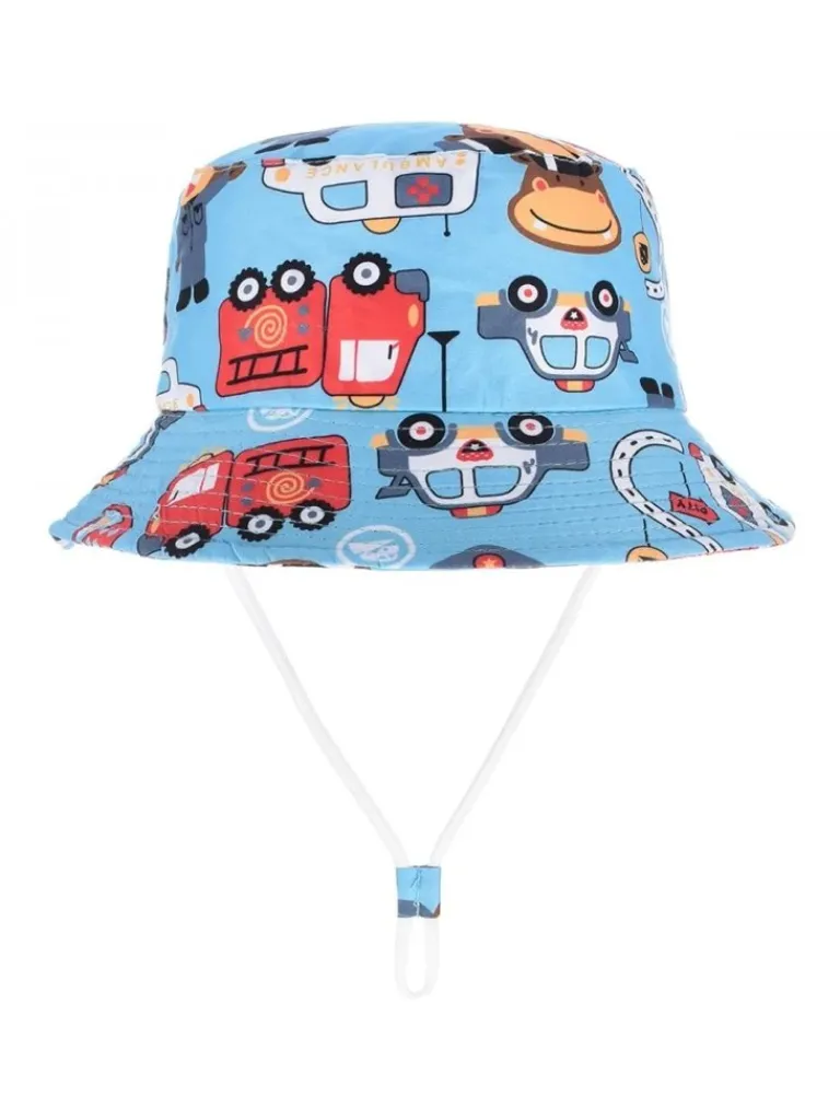 Hot Dziecięcy Kapelusz typu Bucket "Wesołe Naszywki" Czapki