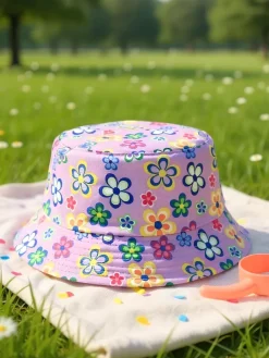 Hot Dziecięcy Kapelusz typu Bucket Color Splash Bucket Czapki