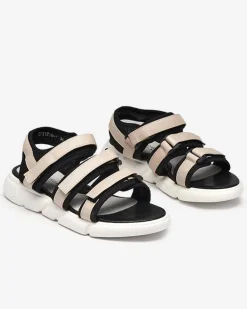 Online Dziewczęce sandałki zapinane na rzepy w kolorze m Mumin Dziewczęce