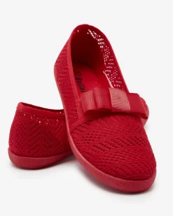 New Dziewczęce tenisówki z kokardką w m kolorze Lolisa Dziewczęce