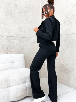 Online Elegancki damski komplet Damskie Komplety Damskie