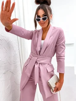 Sale Elegancki damski komplet Damskie Komplety Damskie