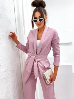 Sale Elegancki damski komplet Damskie Komplety Damskie