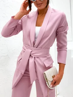 Sale Elegancki damski komplet Damskie Komplety Damskie