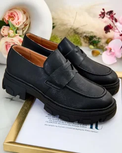 Outlet Eleganckie mokasyny damskie Xicci Mokasyny Na Płaskiej Podeszwie