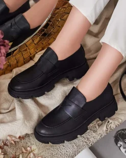 Outlet Eleganckie mokasyny damskie Xicci Mokasyny Na Płaskiej Podeszwie