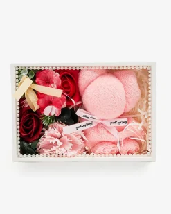 Best Flowerbox Kwiaty w pudełku z misiem Dekoracje I Ozdoby