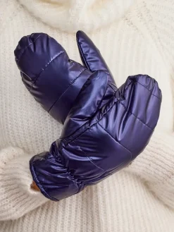 New Granatowe rękawiczki damskie Damskie Rękawiczki