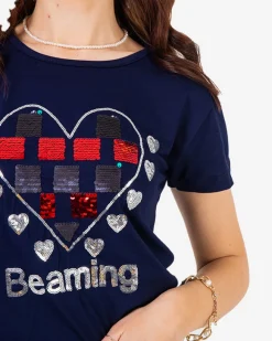 Clearance damski t-shirt z printem Bluzki / Koszule / Koszulki